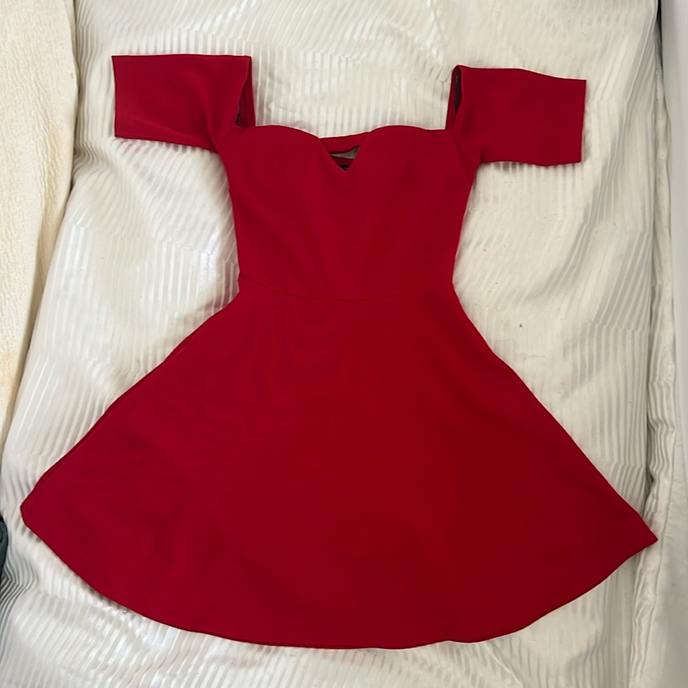 Forever 21 valentines red dress
